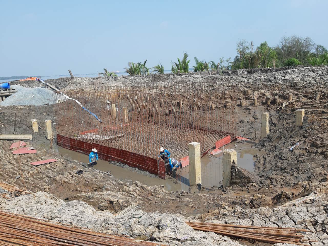 Xây dựng tuyến đường liên xã An Thới Đông – Lý Nhơn huyện Cần Giờ